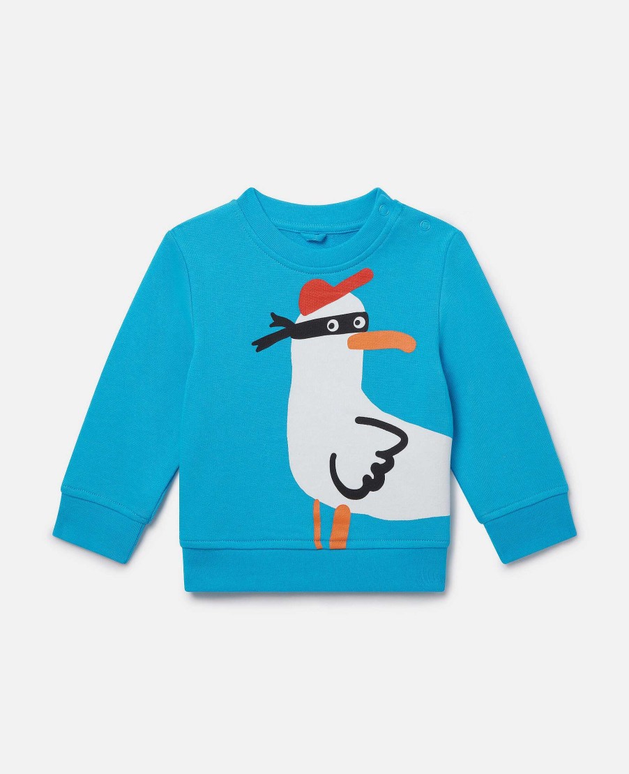 Barn Stella McCartney Baby Boys | Seagull Bandit Sweatshirt