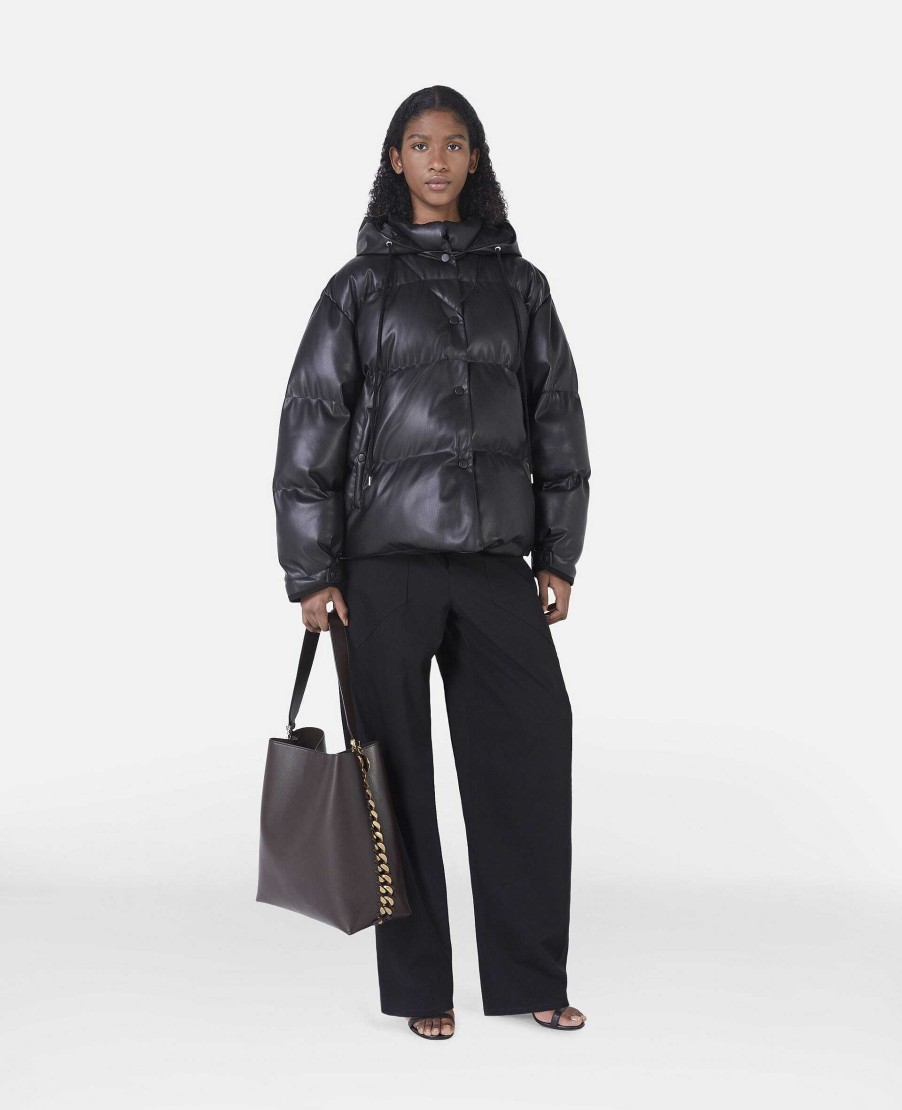 Kvinnor Stella McCartney Kappor Och Jackor | Alter Mat Short Puffer Coat