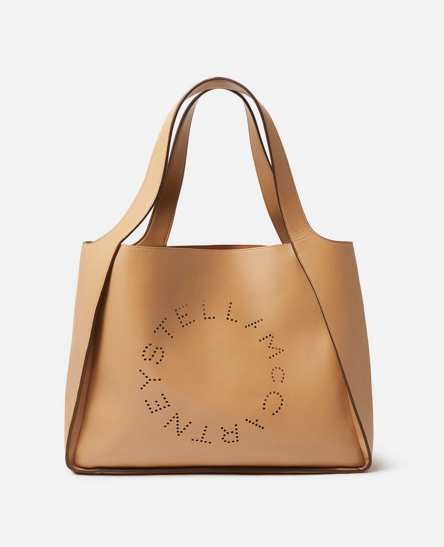 Kvinnor Stella McCartney Logo Vaska | Tygpase Med Logotyp