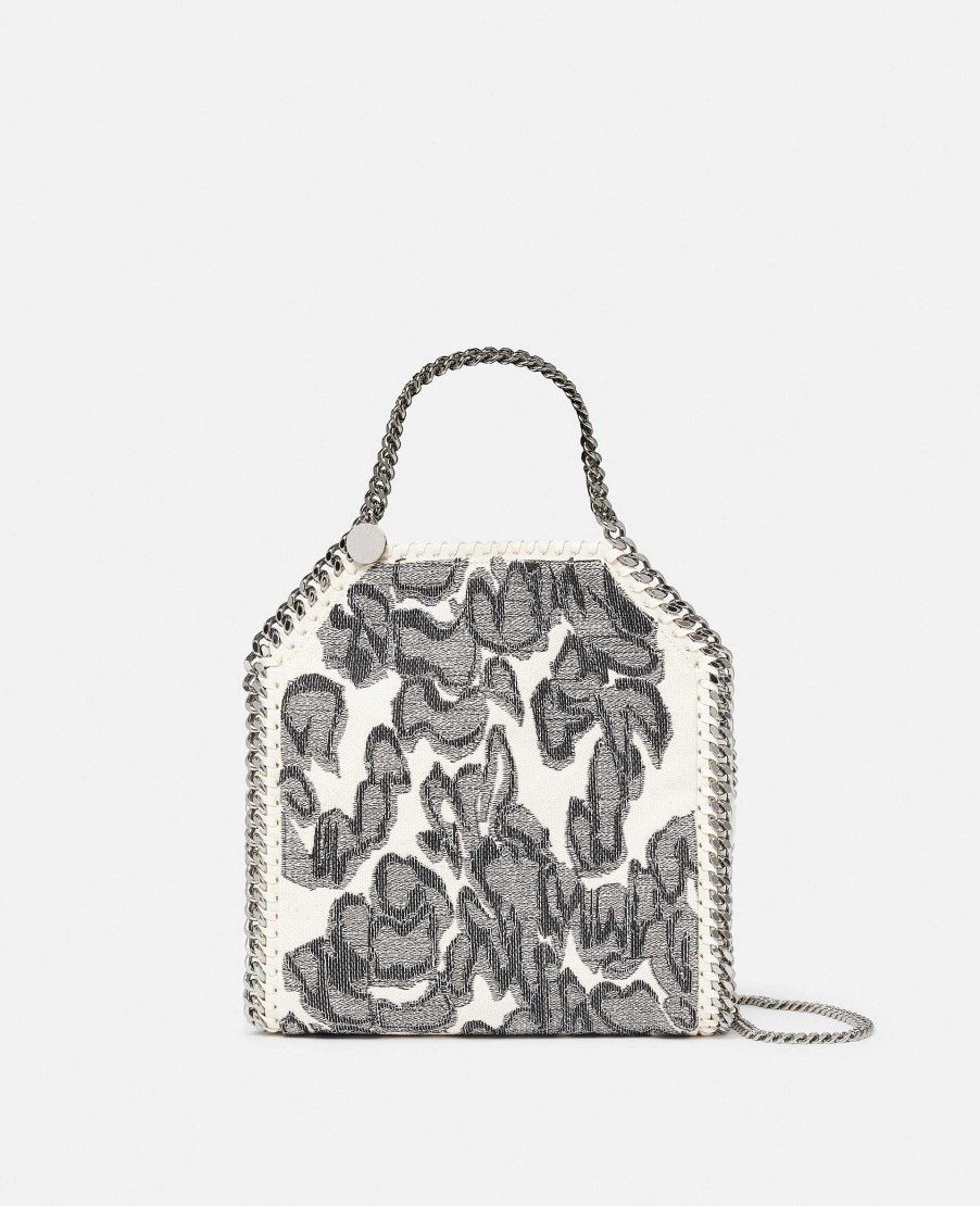 Kvinnor Stella McCartney Tygpasar | Falabella Moth Print Mini Tote Bag