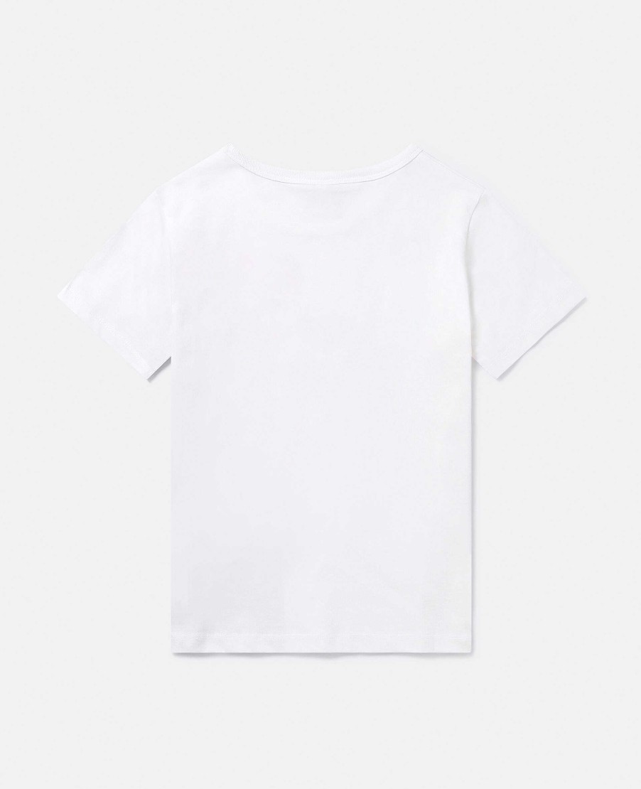 Barn Stella McCartney T-Shirts Och Toppar | Seahorse Motiv T-Shirt