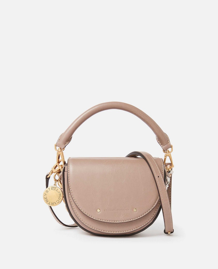 Kvinnor Stella McCartney Frayme Vaska | Frayme Ryder Medium Flap Axelvaska