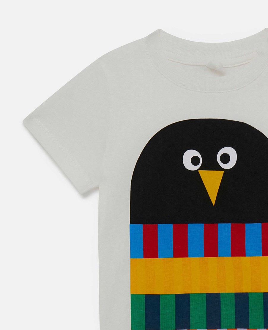 Barn Stella McCartney Baby Boys | Penguin Scarf T-Shirt