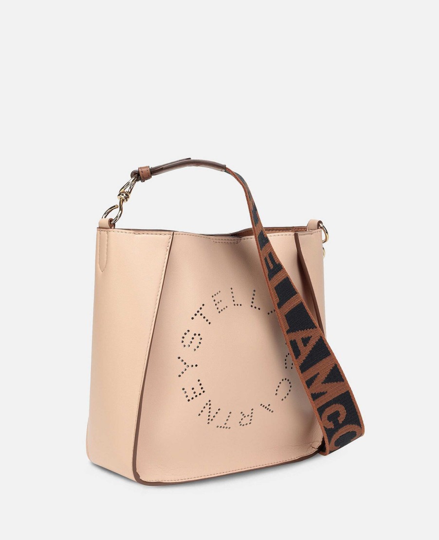 Kvinnor Stella McCartney Logo Vaska | Axelvaska Med Logotyp