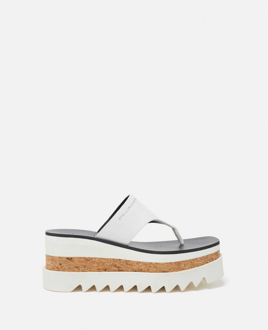 Kvinnor Stella McCartney Kilar | Sneak-Elyse Platform Thong Sandaler