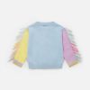 Barn Stella McCartney Baby Flickor | Dubbel Rainbow Unicorn Cardigan