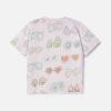 Barn Stella McCartney Baby Flickor | Solglasogon T-Shirt Med Klottertryck