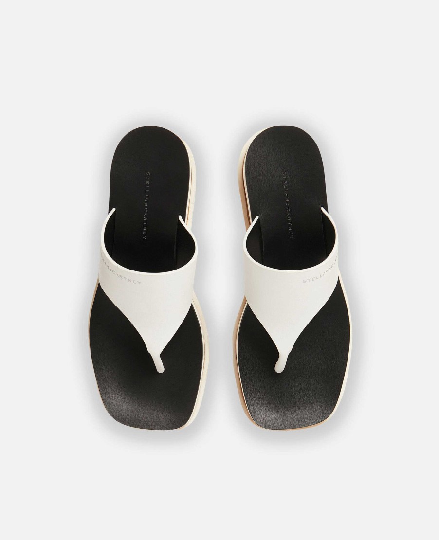 Kvinnor Stella McCartney Kilar | Sneak-Elyse Platform Thong Sandaler