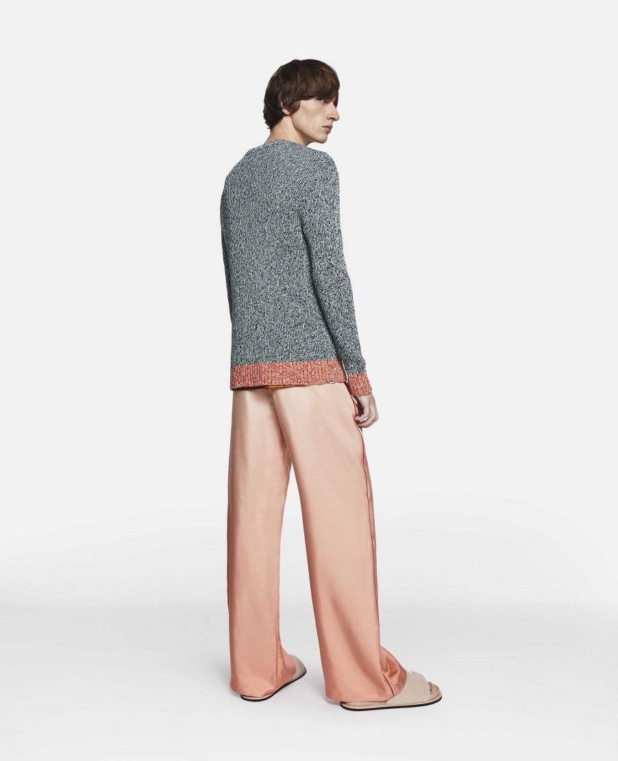 Unisex Stella McCartney Trojor | Don'T Waste Another Day' Slogan Cotton Knit Jumper