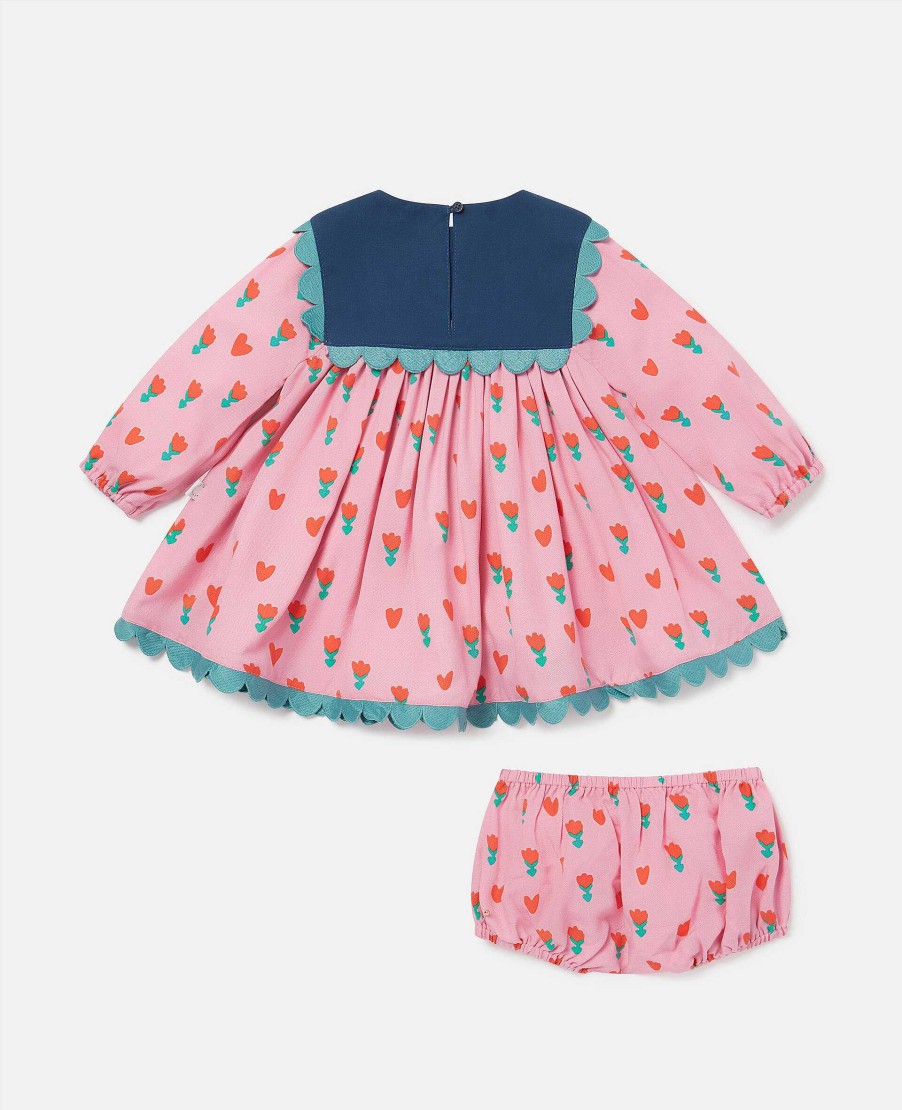 Barn Stella McCartney Baby Flickor | Tulpantrycksklanning Och Bloomers Set