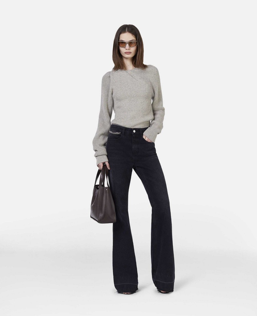 Kvinnor Stella McCartney Stickat | Regenererad Cashmere Shifting Knot Jumper