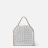 Kvinnor Stella McCartney Crossbody-Vaskor | Falabella Crystal Mesh Mini Tote Bag