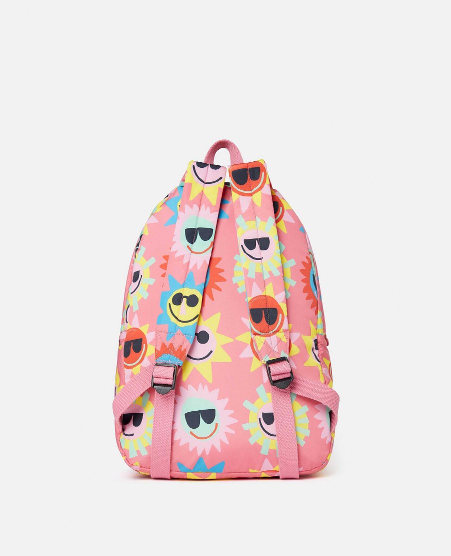 Barn Stella McCartney Skor Och Vaskor | Sunshine Sunglasses Print Ryggsack