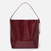 Kvinnor Stella McCartney Frayme Vaska | Frayme Croc-Effect Praglad Tygvaska