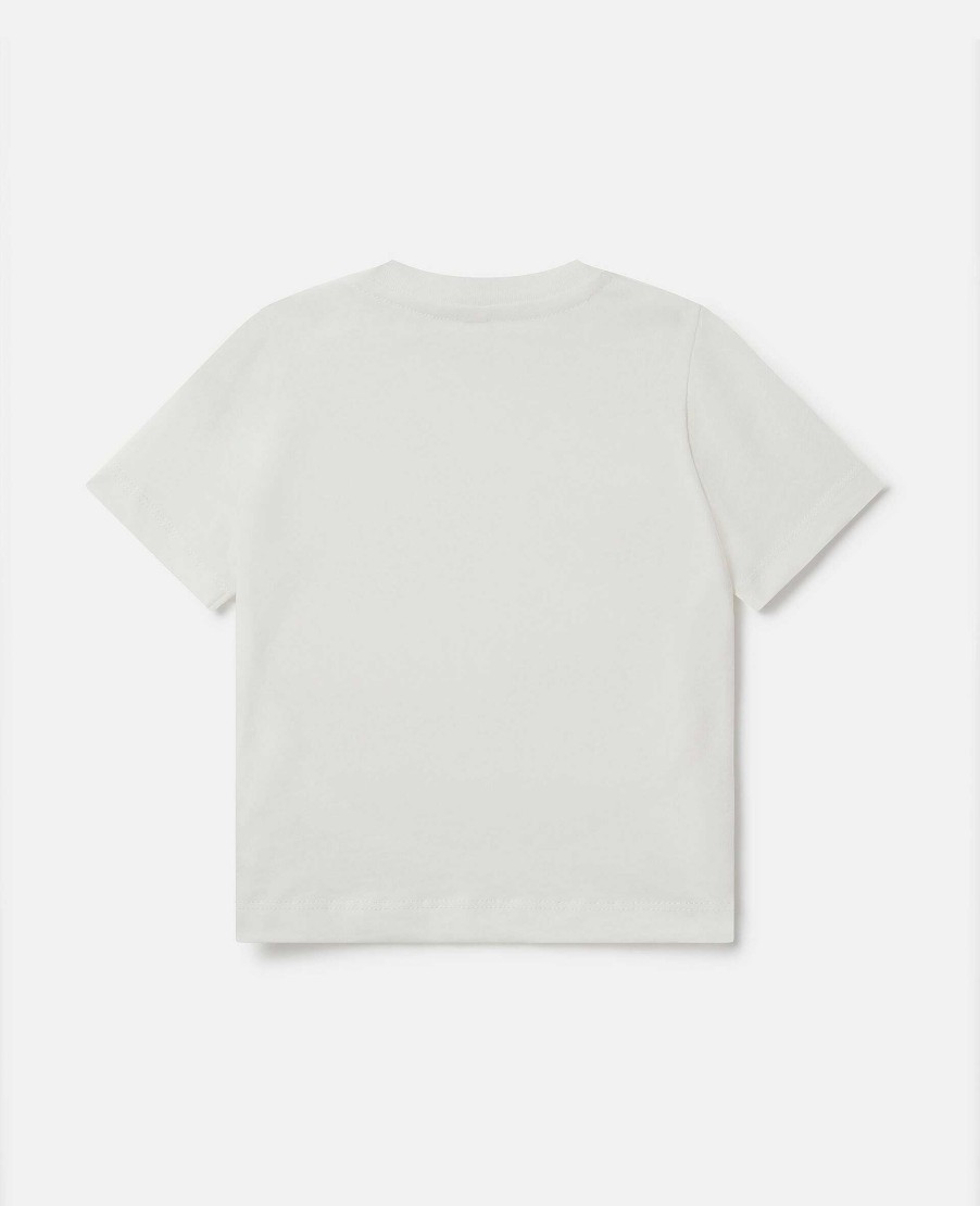 Barn Stella McCartney Baby Flickor | Seashell Smile T-Shirt