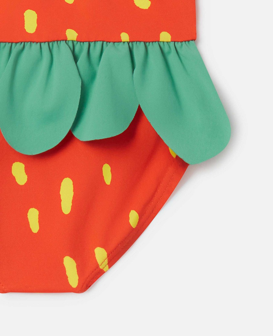 Barn Stella McCartney Baby Flickor | Strawberry Baddrakt