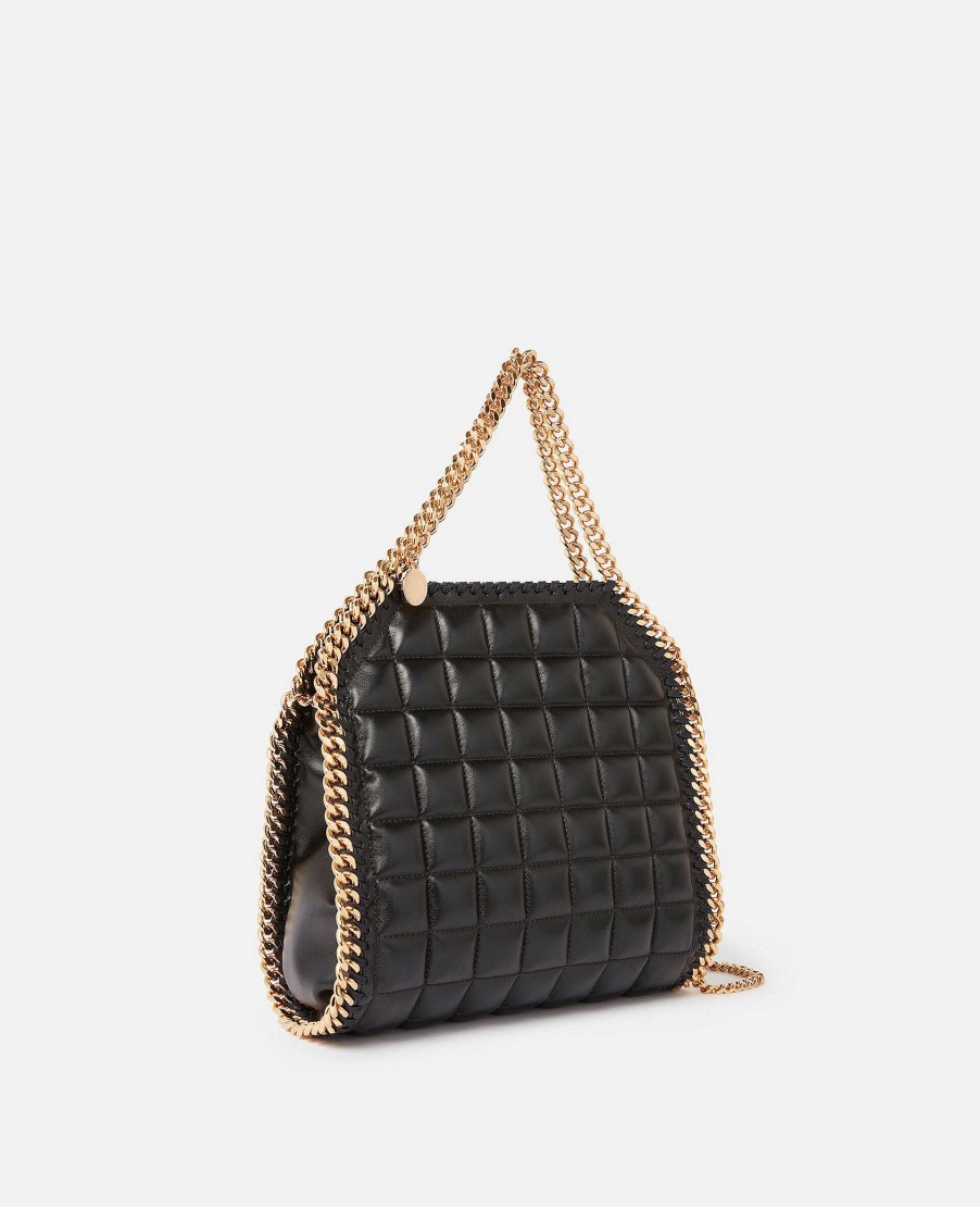 Kvinnor Stella McCartney Ikonisk Falabella | Falabella Square Quilted Mini Tote Bag