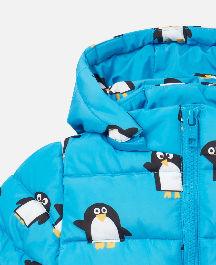 Barn Stella McCartney Baby Boys | Penguin Print Puffer Coat