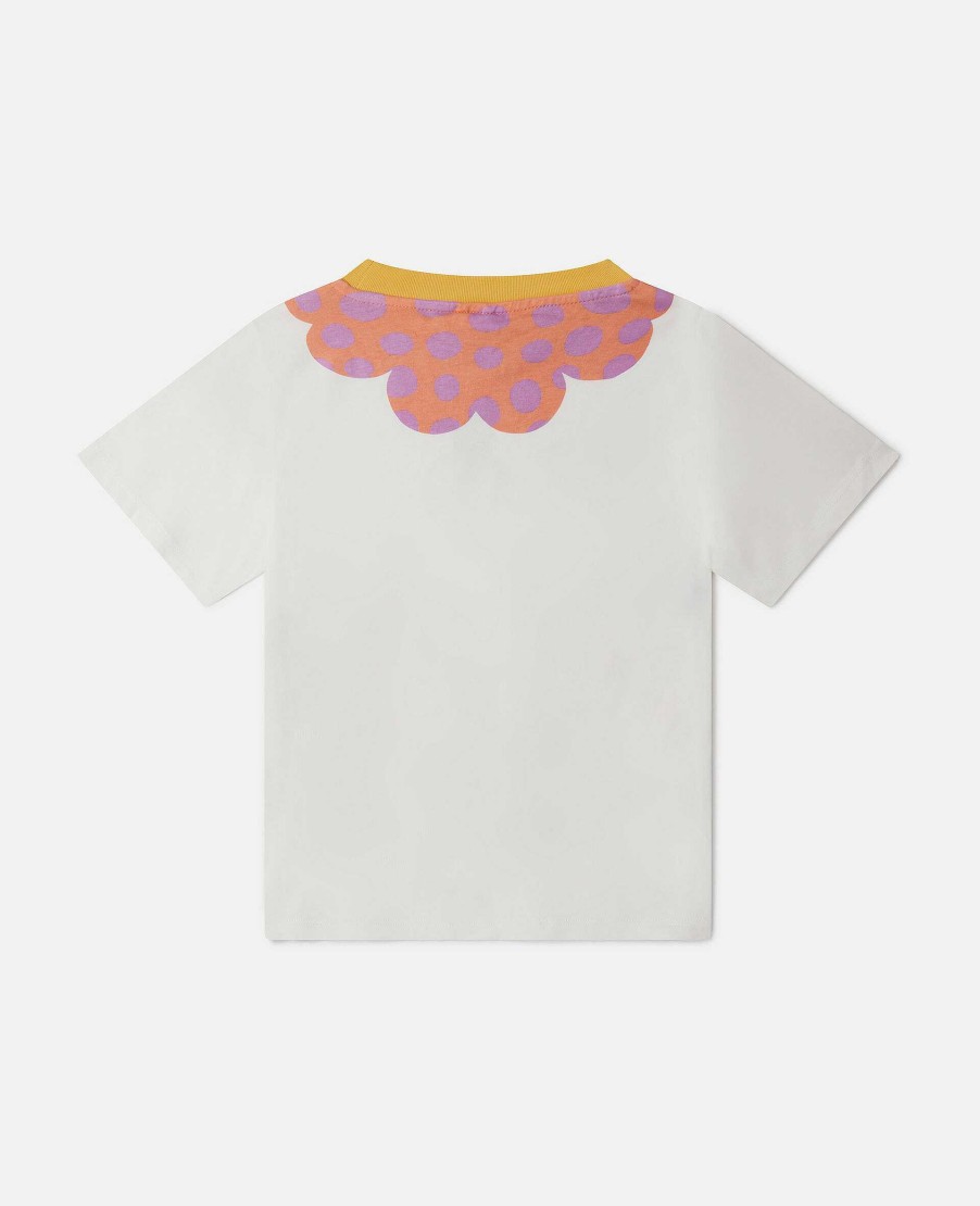 Barn Stella McCartney T-Shirts Och Toppar | Blomma Grafisk T-Shirt