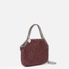 Kvinnor Stella McCartney Ikonisk Falabella | Falabella Crystal Mesh Mini Tote Bag