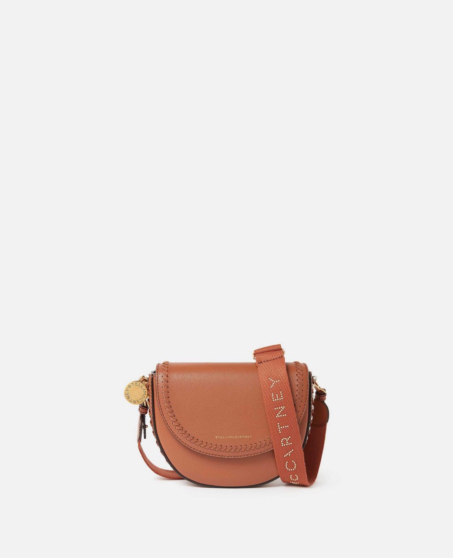 Kvinnor Stella McCartney Crossbody-Vaskor | Frayme Mirum® Medium Flap Axelvaska