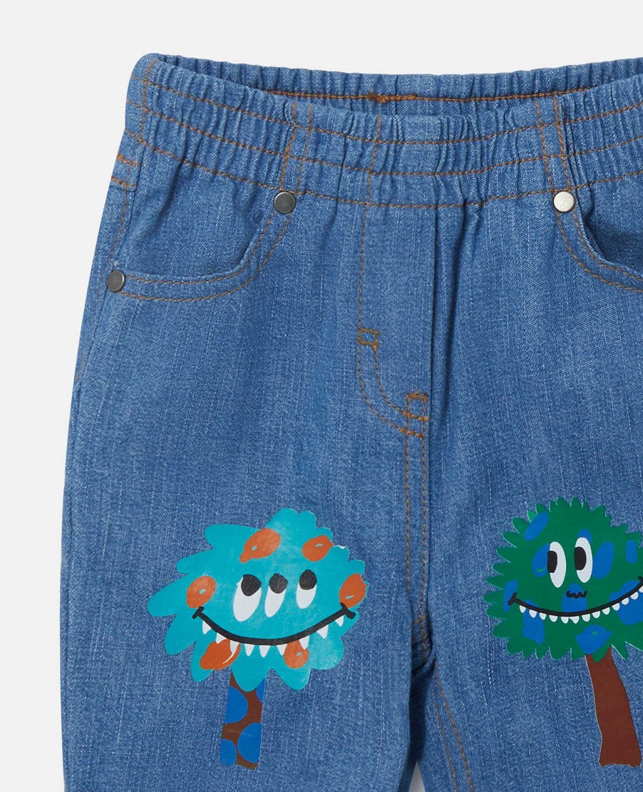 Barn Stella McCartney Baby Boys | Monster Knee Patch Babyjeans