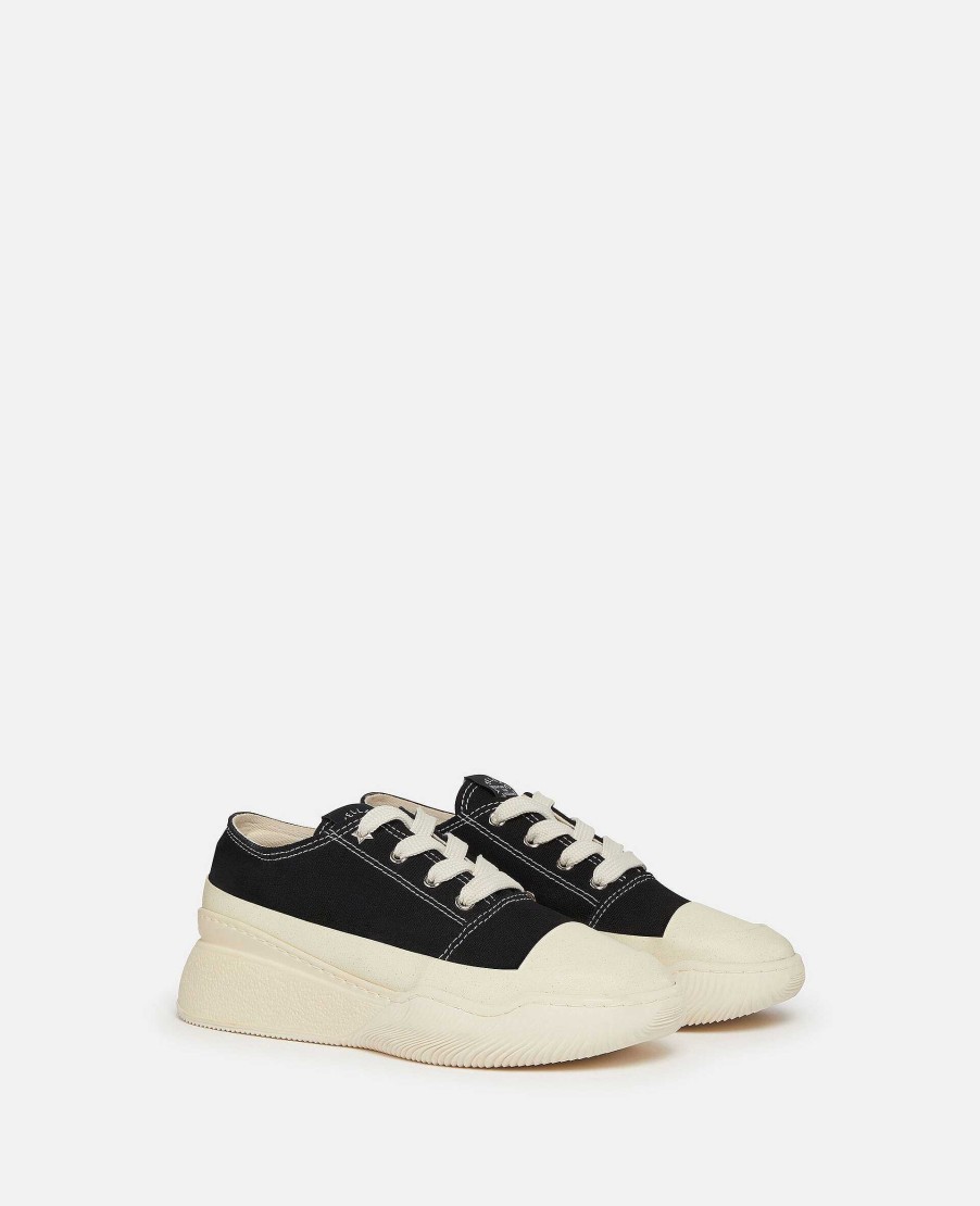 Kvinnor Stella McCartney Sneakers | Loop Canvas Low-Top Trainers