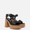 Kvinnor Stella McCartney Halar | Skyla Plattformsandaler Med Spannade