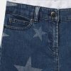 Barn Stella McCartney Byxor Och Kjolar | Stjarntryck Jeansshorts