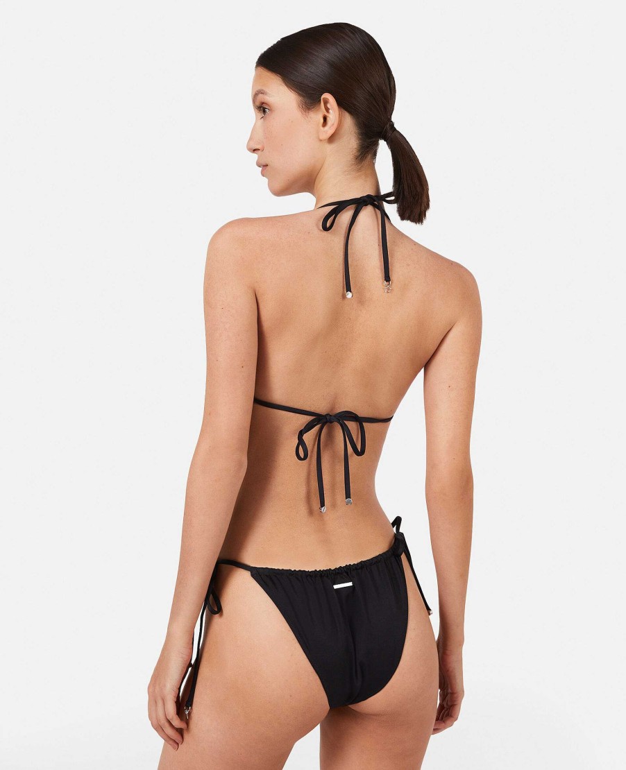 Kvinnor Stella McCartney Badklader | Diamante Star Bikinitrosa Med Sidband