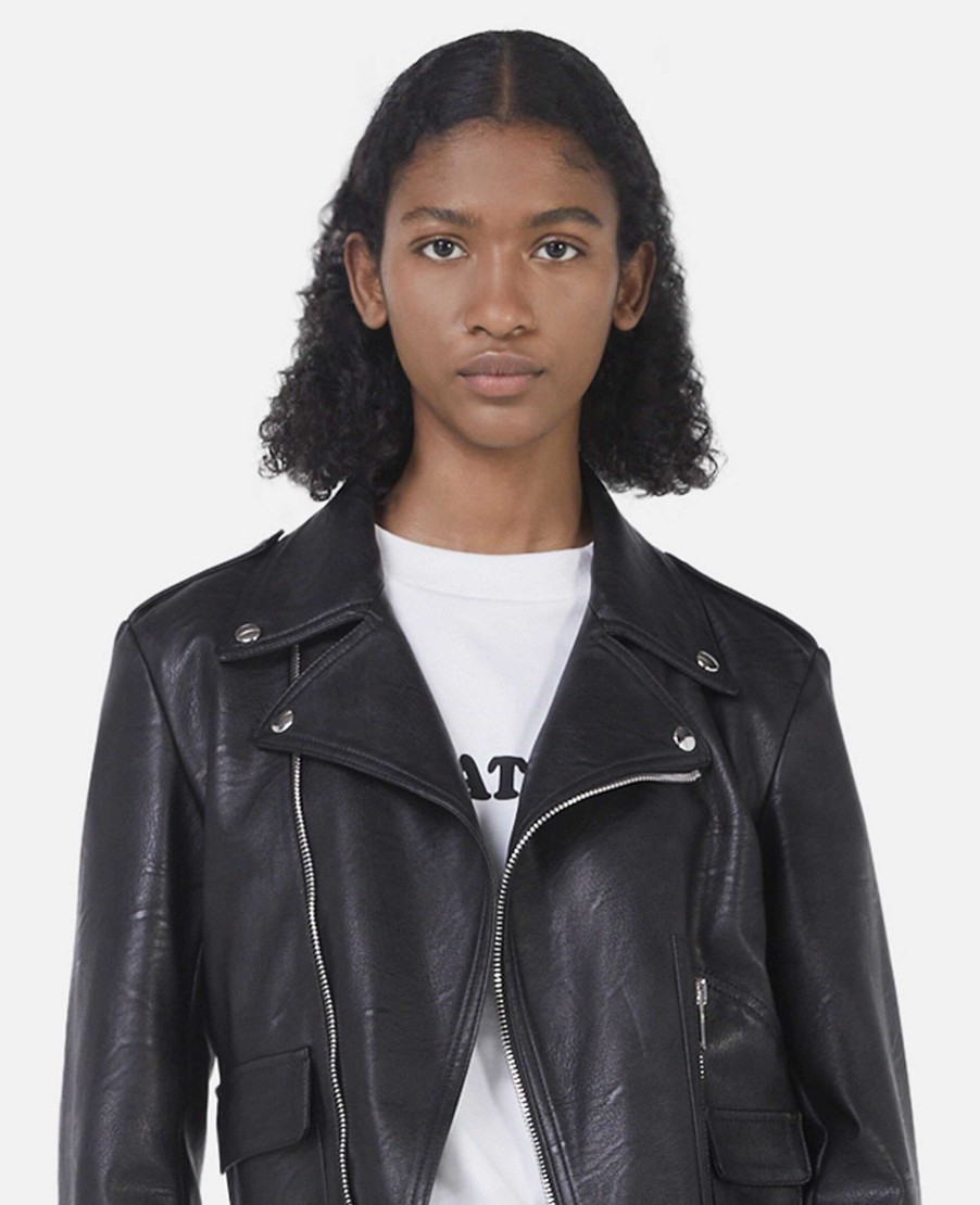 Kvinnor Stella McCartney Kappor Och Jackor | Alter Mat Biker Jacka