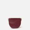 Kvinnor Stella McCartney Frayme Vaska | Frayme Croc-Effect Praglad Liten Axelvaska