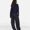 Kvinnor Stella McCartney Trojor Och T-Shirts | Ribbstickad Regenererad Kashmir Cape Jumper