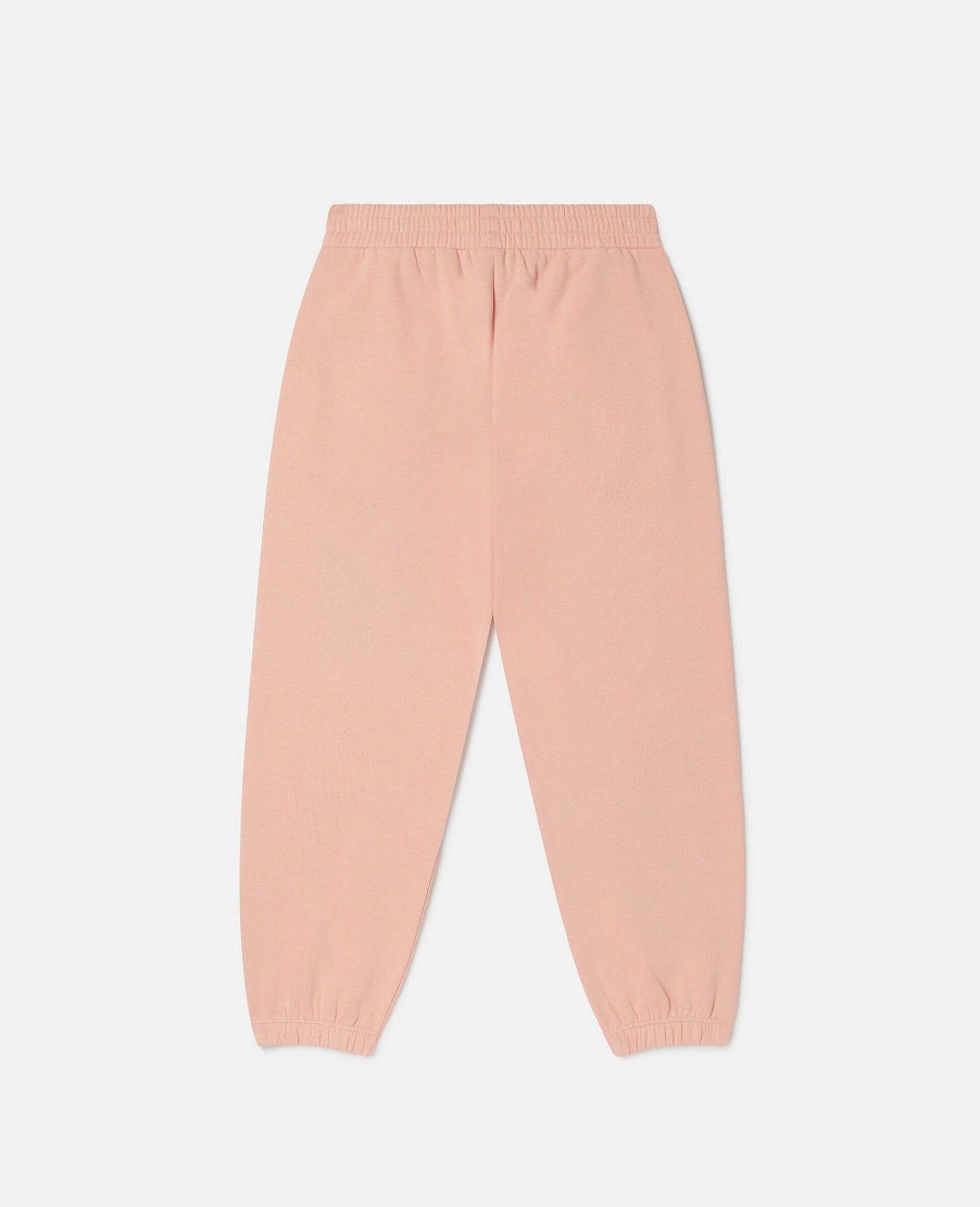 Barn Stella McCartney Byxor Och Kjolar | Joggingbyxor For Broderi Av Ekollon