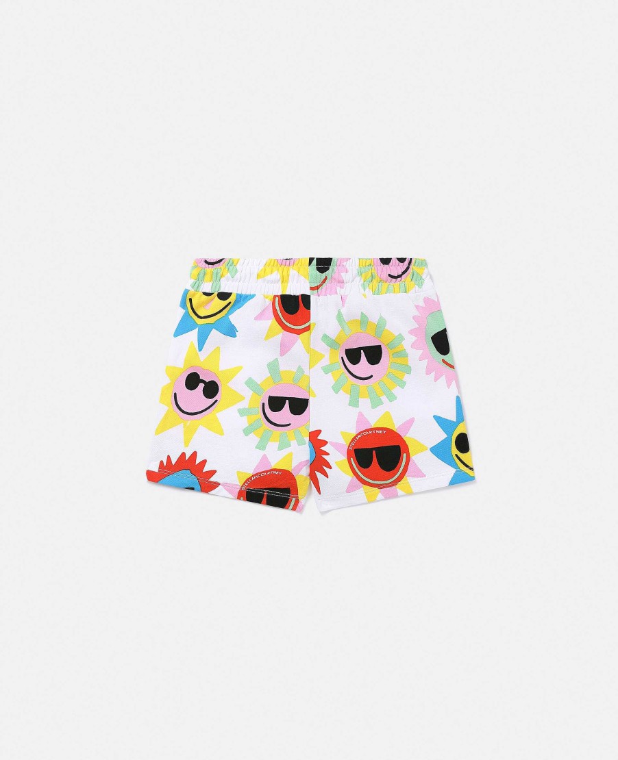 Barn Stella McCartney Byxor Och Kjolar | Sunshine Print Shorts