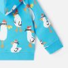 Barn Stella McCartney Baby Boys | Seagull Bandit Hoodie Med Dragkedja