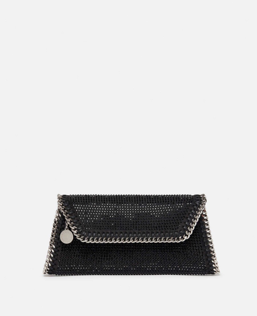 Kvinnor Stella McCartney Ikonisk Falabella | Falabella Crystal Hotfix Clutch