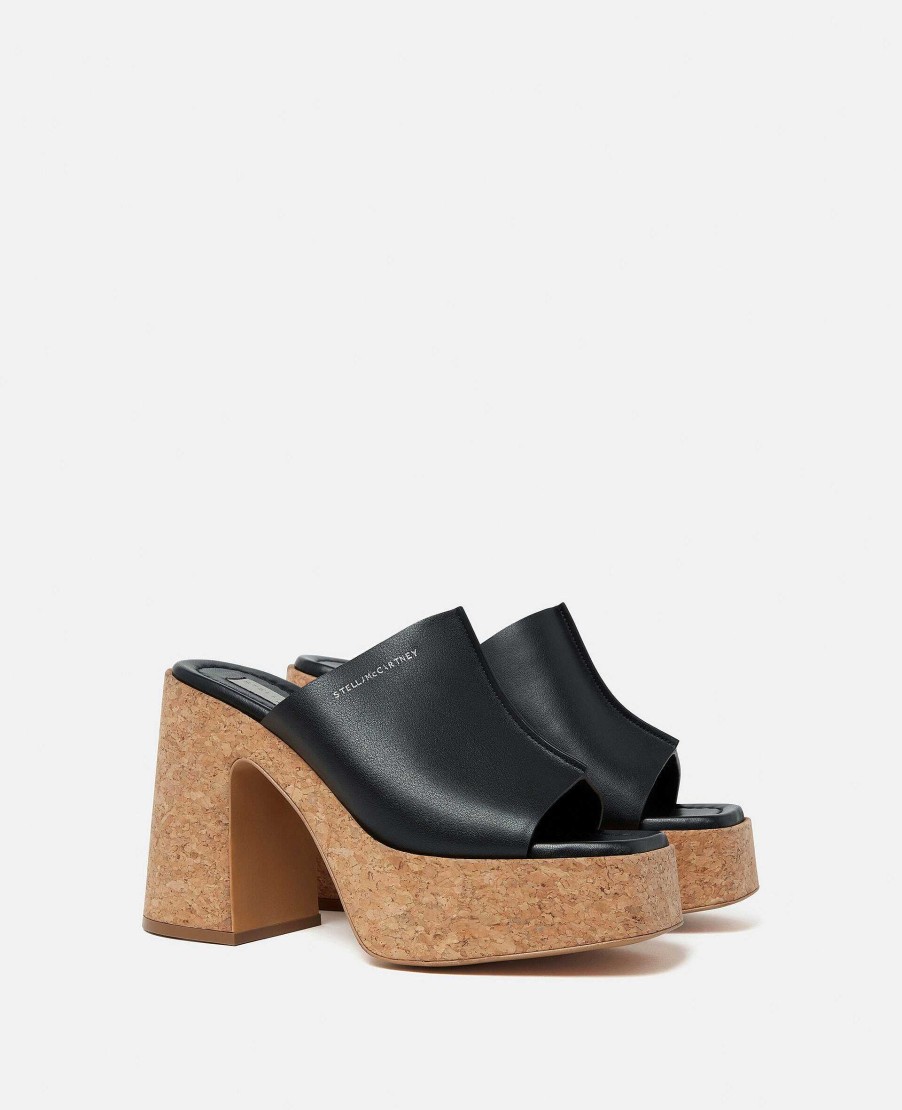 Kvinnor Stella McCartney Halar | Skyla Platform Mule Sandaler