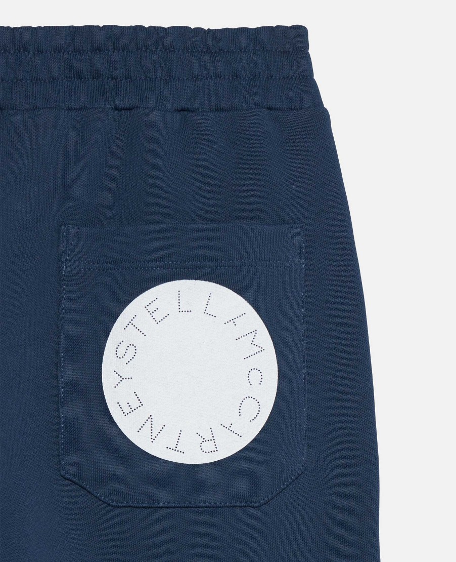 Barn Stella McCartney Byxor Och Shorts | Skivjoggare Med Logotyp