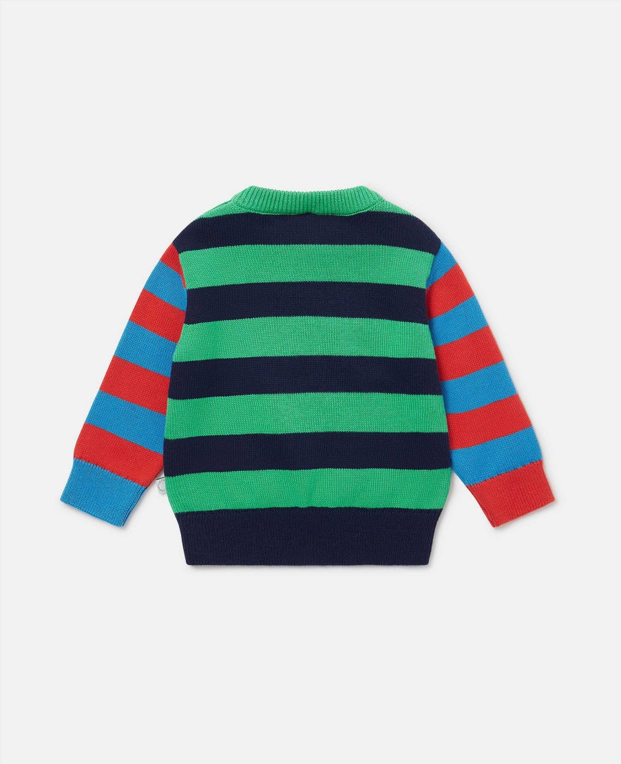 Barn Stella McCartney Baby Boys | Randig Penguin Jumper