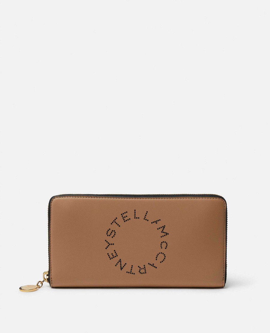 Kvinnor Stella McCartney Logo Vaska | Logotyp Continental Planbok