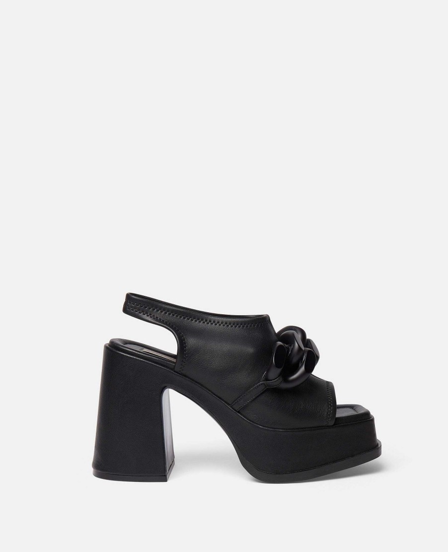 Kvinnor Stella McCartney Halar | Skyla Chain Platform Sandaler