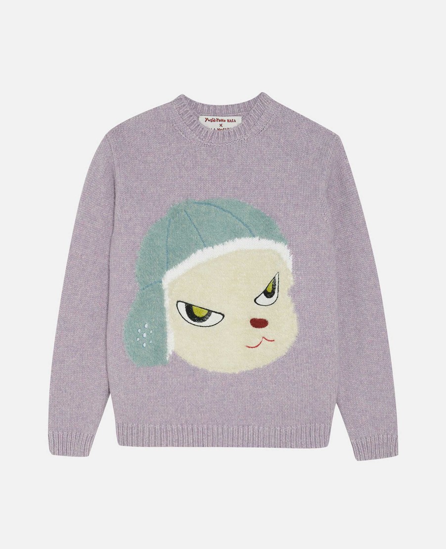 Unisex Stella McCartney Trojor | Mission Sheep Intarsia Knit Jumper