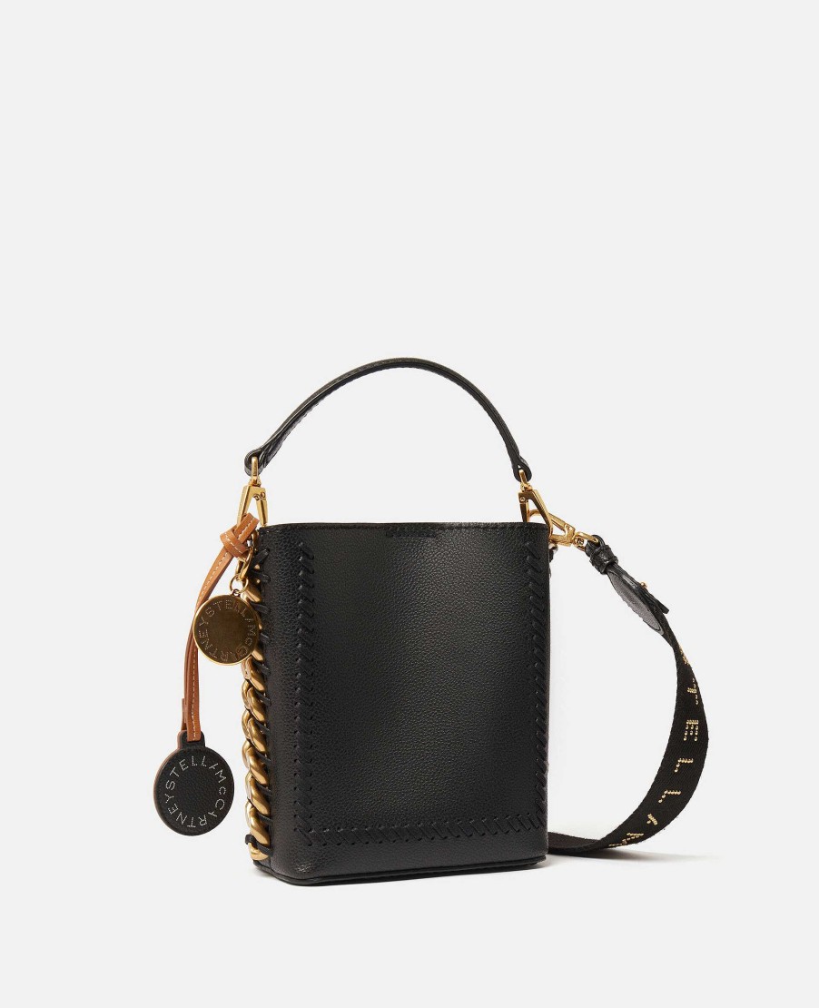 Kvinnor Stella McCartney Frayme Vaska | Frayme Mirum® Mini Square Bucket Bag