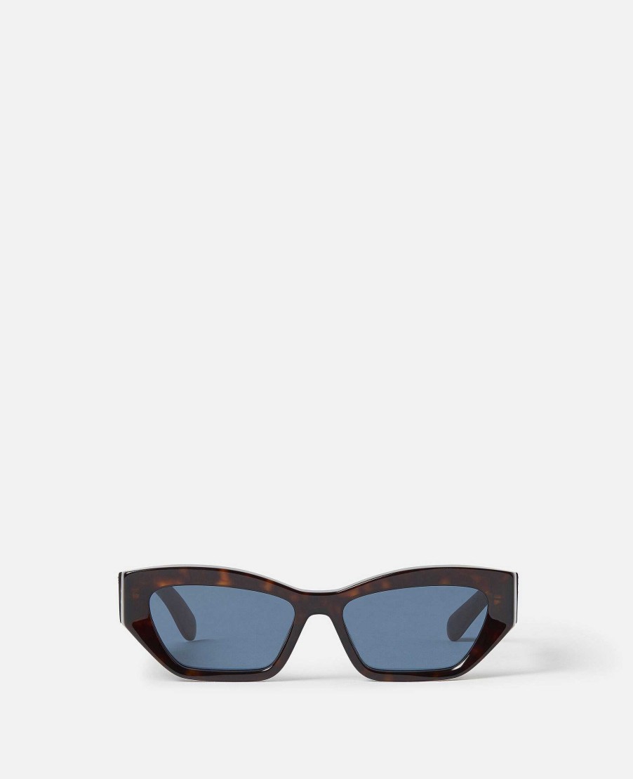 Kvinnor Stella McCartney Solglasogon | Logotyp Cat Eye Solglasogon