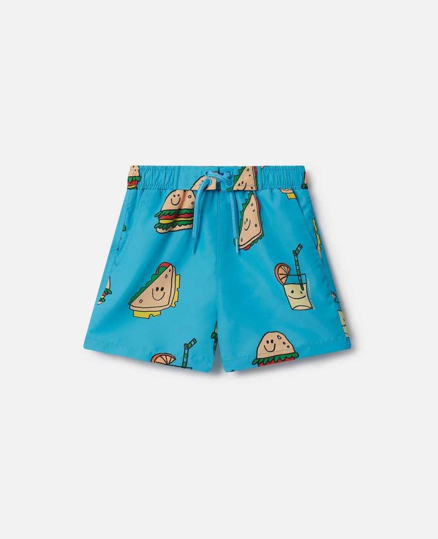 Barn Stella McCartney Baby Boys | Badshorts Med Smorgastryck