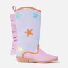 Barn Stella McCartney Skor Och Vaskor | Stjarntryck Fransade Cowboystovlar