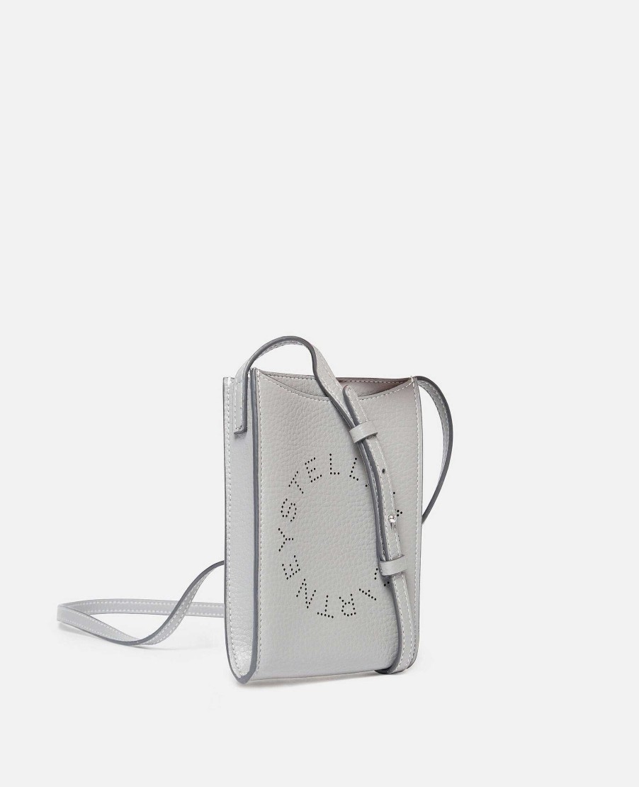 Kvinnor Stella McCartney Remplanbocker | Logotyp Kornig Alter Mat Crossbody Telefonvaska