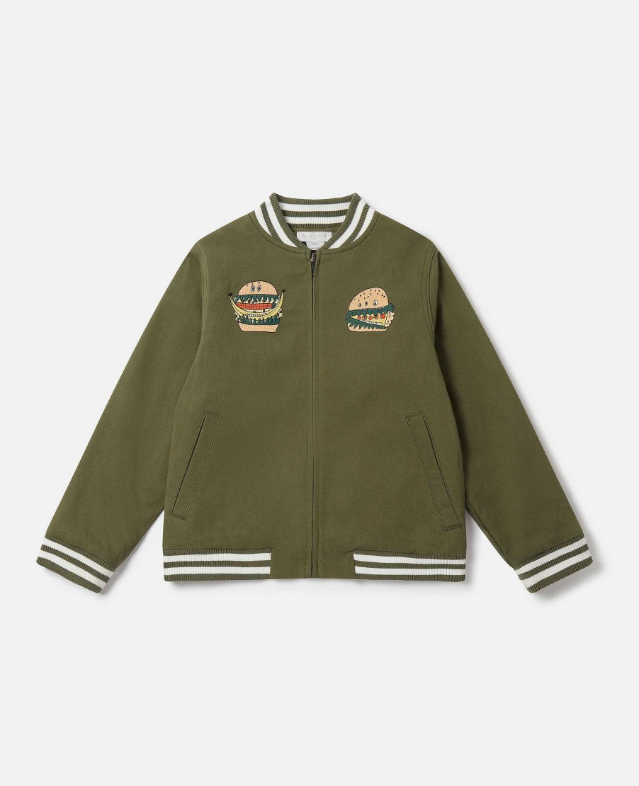 Barn Stella McCartney Ytterklader | Silly Sandwich Bomberjacka