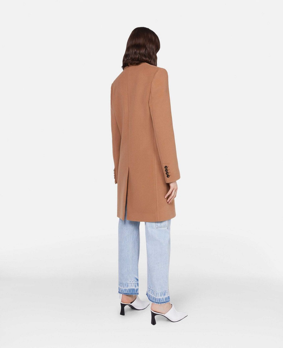 Kvinnor Stella McCartney Skradderi | Stella Iconics Structured Single Breasted Coat